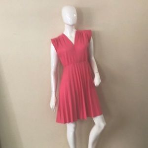 Vintage Pink Polyester Dress Medium or Large